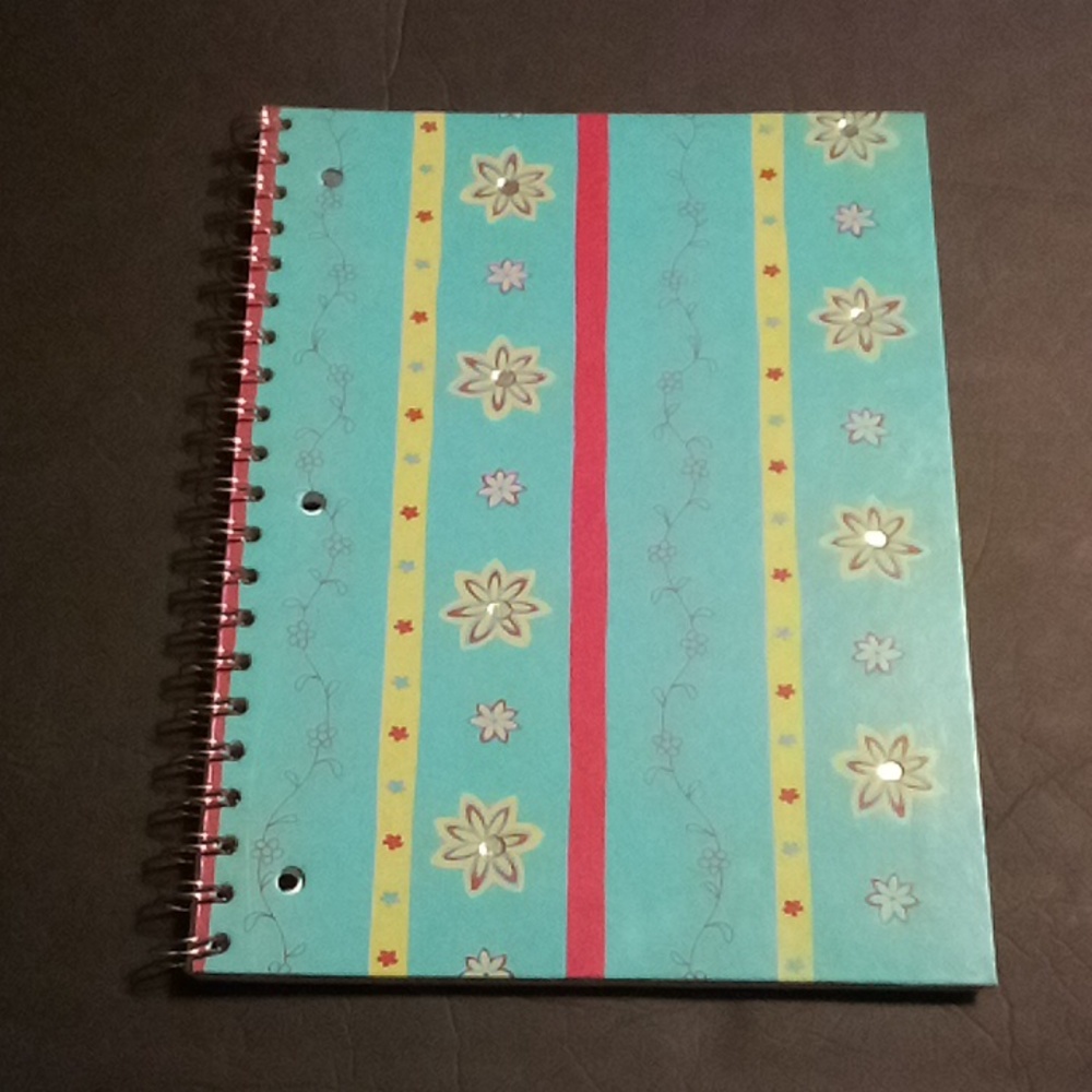 No Boundaries 1 subject spiral notebook
